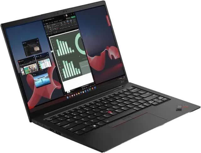 Lenovo ThinkPad X1 Carbon Gen 12 - Intel Core Ultra 7 155U, 16GB RAM, 1TB SSD, 14 inches WUXGA Touch, Win 11 Pro - Business Laptop (Fingerprint, Backlit KB, Black) Laptop - price sh. 295,300 - alternate view