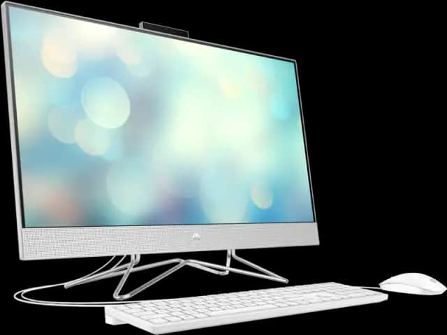 HP 27-DP1013NY AIO Desktop - 11th Gen Intel i7-1165G7, 27-inch FHD, 8GB RAM, 1TB HDD, Iris Xe Graphics, WiFi 6, FreeDOS - 1 Year Warranty - price sh. 144,999 - alternate view