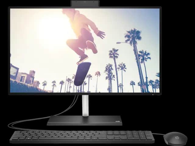 HP All-in-One 24-cb1026nh Bundle | 23.8-inches FHD | Intel Core i5-1235U | 8GB RAM | 512GB SSD | FreeDOS | 1-Year Warranty - price sh. 117,999 - alternate view