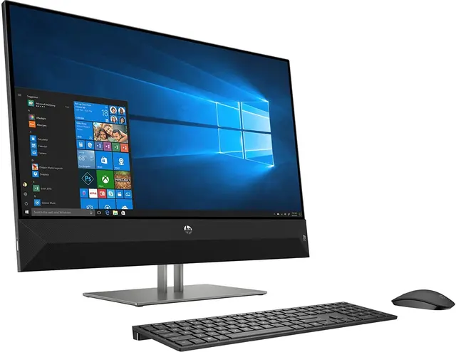 HP Pavilion 27-xa0159 All-in-One PC - Intel Core i7, 12GB RAM, 256GB SSD + 1TB HDD, 27-inches FHD, NVIDIA MX230, Win 10 Pro - price sh. 164,999