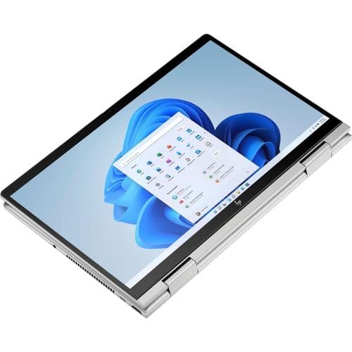 HP Envy x360 2-in-1 Laptop - Intel Core 7 150U, 16GB RAM, 512GB SSD, 14 inches FHD Touch, Windows 11 - Natural Silver (1-Year Warranty)