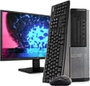 Thumbnail 1 of Dell Optiplex 7020 Desktop - i5-4590 3.3GHz, 4GB RAM, 500GB HDD + 19-inches Square Monitor (Keyboard/Mouse) - Ex-UK 6 Months Warranty
