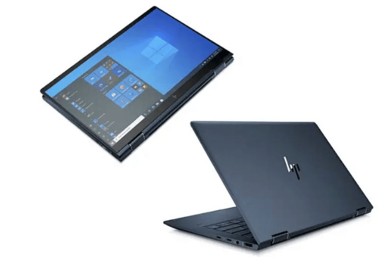 Close-up view of HP Dragonfly 13.3-inch Intel Core i5 16GB RAM 256GB ROM