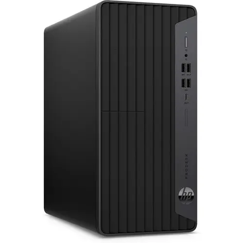 Close-up view of HP ProDesk 600 G6 Micro Tower - i7-10700, 8GB RAM, 128GB SSD + 1TB HDD, Intel UHD 630 (Keyboard/Mouse Included) - 1 Year Warranty