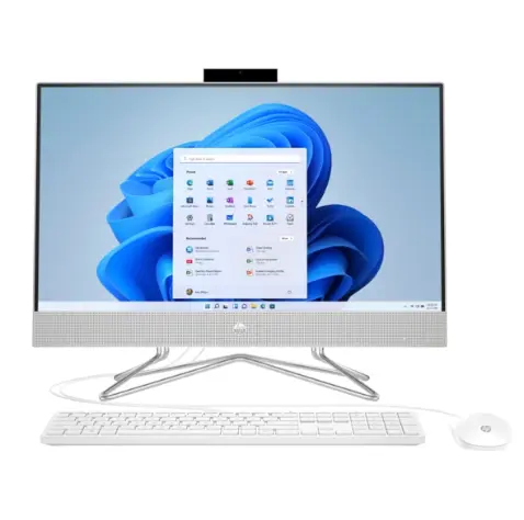 Close-up view of HP All-in-One 24-dp0158ny PC | 23.8-inches FHD Touchscreen | Intel Core i7-10510U | 16GB RAM | 1TB HDD + 256GB SSD | Windows 10 Home