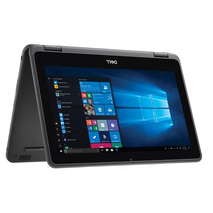 Close-up view of Refurbished Dell Latitude 3190 X360 2-in-1 Laptop – 12-inches Touchscreen, Intel Pentium, 4GB RAM, 256GB SSD, Windows 10 – 6 Months Warranty (Grey)