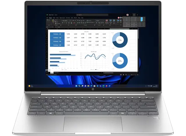 HP ProBook 440 G11 - Intel Core Ultra 7 155U, 14-inches WUXGA IPS, 8GB RAM, 512GB SSD, FHD Camera, Fingerprint Reader, Backlit Keyboard, FreeDOS (1-Year Warranty) Laptop - price sh. 105,999