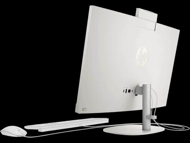 HP All-in-One 24 Touchscreen PC | 13th Gen i7-1355U | 16GB RAM | 512GB SSD | 23.8-inch FHD IPS | Intel Iris Xᵉ Graphics | Includes Wired Mouse - price sh. 114,999 - alternate view